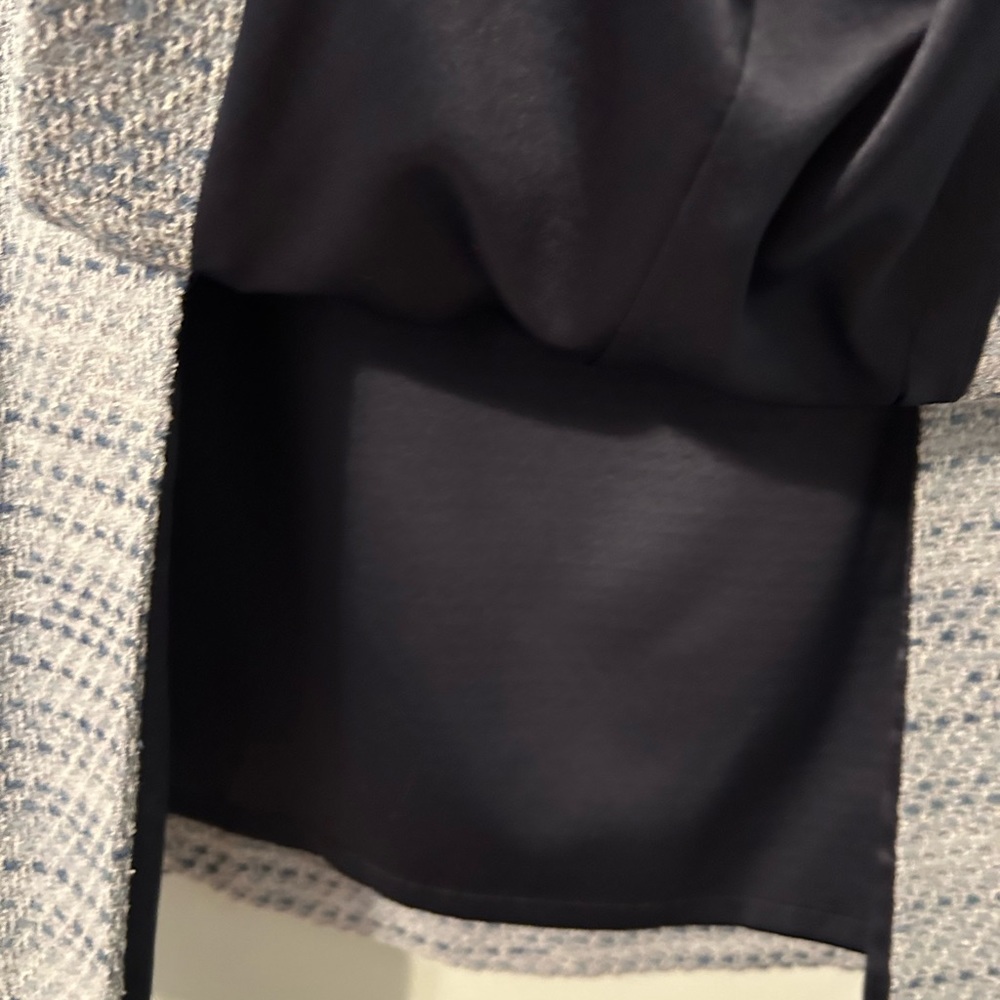 Pink Tartan 2 piece jacket and skirt in size 14   Nice shades of blue colours - Picture 10 of 11